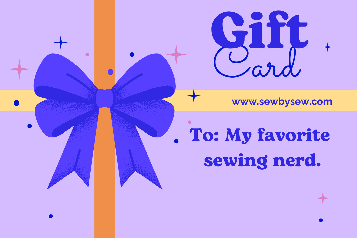 Sew by Sew Gift Card